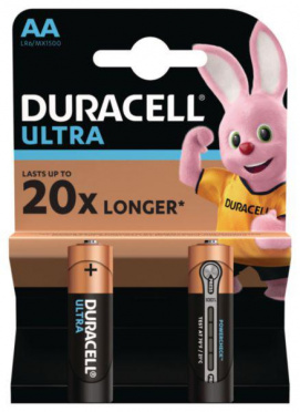 Батарейка DURACELL Ultra Power AA 2шт/10 Батарейка DURACELL Ultra Power AA 2шт/10
