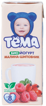 Биойогурт Тема питьевой 2,8% Шиповник-Малина 210г т/п/6/БЗМЖ Биойогурт Тема питьевой 2,8% Шиповник-Малина 210г т/п/6/БЗМЖ