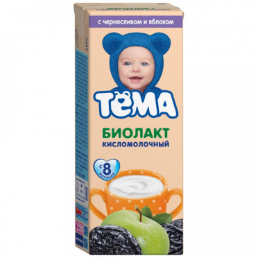 Биолакт Детский Тема чернослив яблоко 3,0% 206г пл/бут/6/БЗМЖ Биолакт Детский Тема чернослив яблоко 3,0% 206г пл/бут/6/БЗМЖ