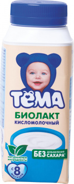 Биолакт Детский Тема без сахара 3,4% 206г т/п/12/БЗМЖ Биолакт Детский Тема без сахара 3,4% 206г т/п/12/БЗМЖ