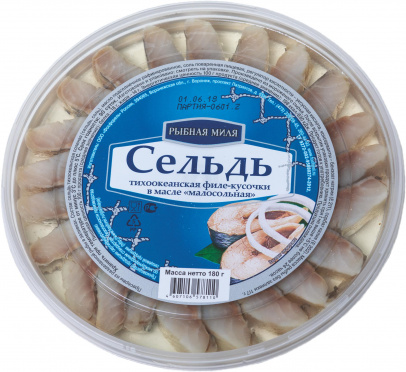 Рыба Сельдь филе-кусочки Пряная в масле,вес/СП Рыба Сельдь филе-кусочки Пряная в масле,вес/СП