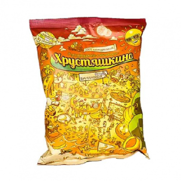 Кукурузные палочки Хрустяшкино Банановый край б/сахара 90г/16 Кукурузные палочки Хрустяшкино Банановый край б/сахара 90г/16