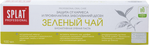 З/п СПЛАТ Зелёный чай 100мл/25 З/п СПЛАТ Зелёный чай 100мл/25