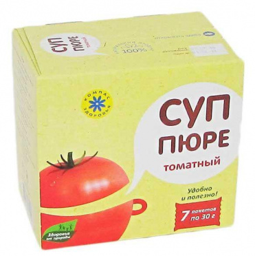Суп-пюре Томатный 30г/10/Компас здоровья Суп-пюре Томатный 30г/10/Компас здоровья