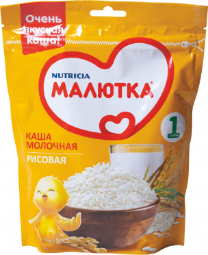 Молочная каша малютка кукурузная сухая 220г