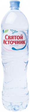 Вода питьевая СВЯТОЙ ИСТОЧНИК 1,5л без газа пэт/6 Вода питьевая СВЯТОЙ ИСТОЧНИК 1,5л без газа пэт/6