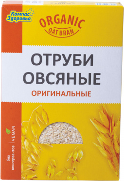 Отруби овсяные Компас Здоровья 200г/18 Отруби овсяные Компас Здоровья 200г/18