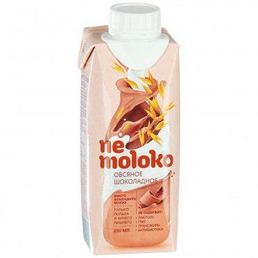 Напиток овсяный Nemoloko шоколадный 250мл т/п/12 Напиток овсяный Nemoloko шоколадный 250мл т/п/12