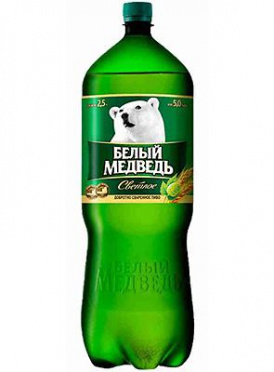 Пиво "ЭФЕС РУС.Белый медведь" пэт светлое /6 Пиво "ЭФЕС РУС.Белый медведь" пэт светлое /6