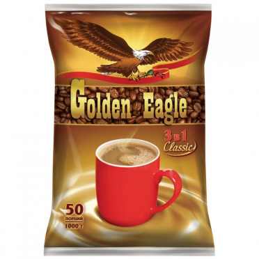 Кофе Golden Eagle 3в1 классик 20г/48 Кофе Golden Eagle 3в1 классик 20г/48