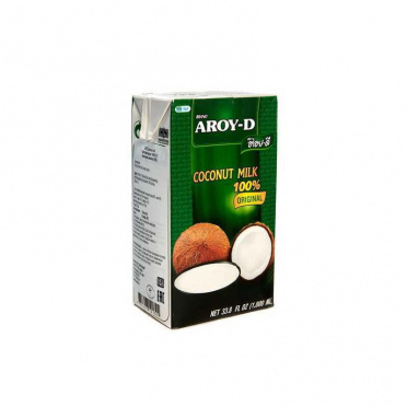 Молоко Кокосовое 60% жир 17% 1л TetraPak/12 AROY-D Молоко Кокосовое 60% жир 17% 1л TetraPak/12 AROY-D