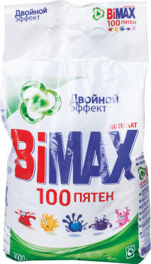 Стир порошок БИМАКС Компакт Автомат 100 пятен 3кг/4 Стир порошок БИМАКС Компакт Автомат 100 пятен 3кг/4