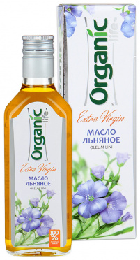 Масло льняное Organic 250мл/15/Специалист Масло льняное Organic 250мл/15/Специалист