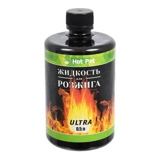 Жидкость д/розжига Hot Pot 0,5л ULTRA углеводородная/24 Жидкость д/розжига Hot Pot 0,5л ULTRA углеводородная/24