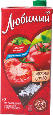 Нектар ЛЮБИМЫЙ 1,93л Томат т/п/6 Нектар ЛЮБИМЫЙ 1,93л Томат т/п/6