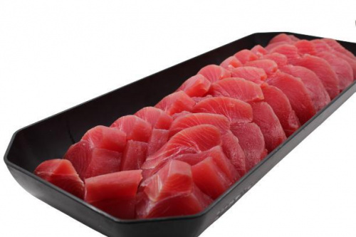 Рыба тунец филе-кусочки с/с, вес/СП